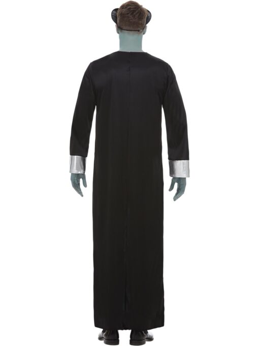 Alien Lord Costume – Blue Robe & EVA Mask – Fantasy World