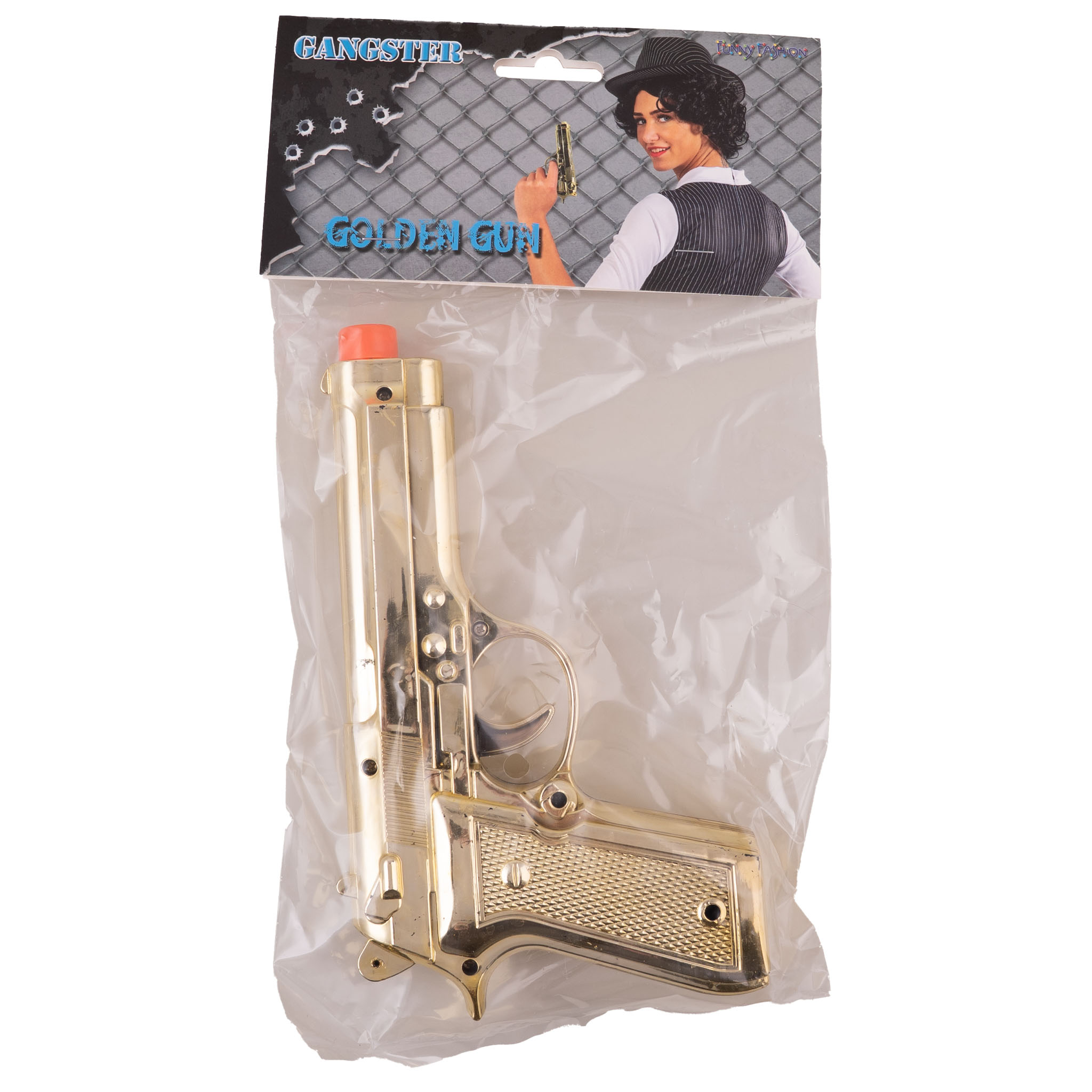 Golden Gun – Gold Toy Revolver - Image 2