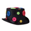 Top Hat with Buttons