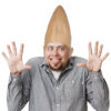 Cone Head / Pointy Head Bald Cap
