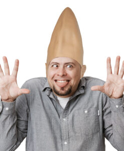 Cone Head / Pointy Head Bald Cap