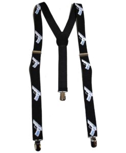 Gun Motif Braces / Suspenders