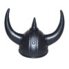 Viking Helmet – Black with Horns (Adult, Unisex)