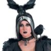 Black Crow / Raven on Headband – Costume Accessory