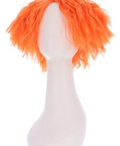 Alternative view of IT Chapter Two Wig – Short & Wavy, Orange Fancy Dress Wig