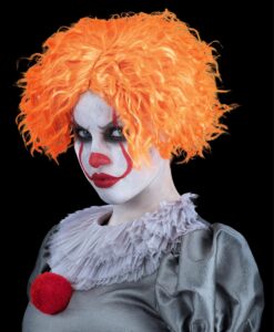 IT Chapter Two Wig – Short & Wavy, Orange Fancy Dress Wig