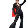 Elvis Black Rhinestone Costume – Female Version