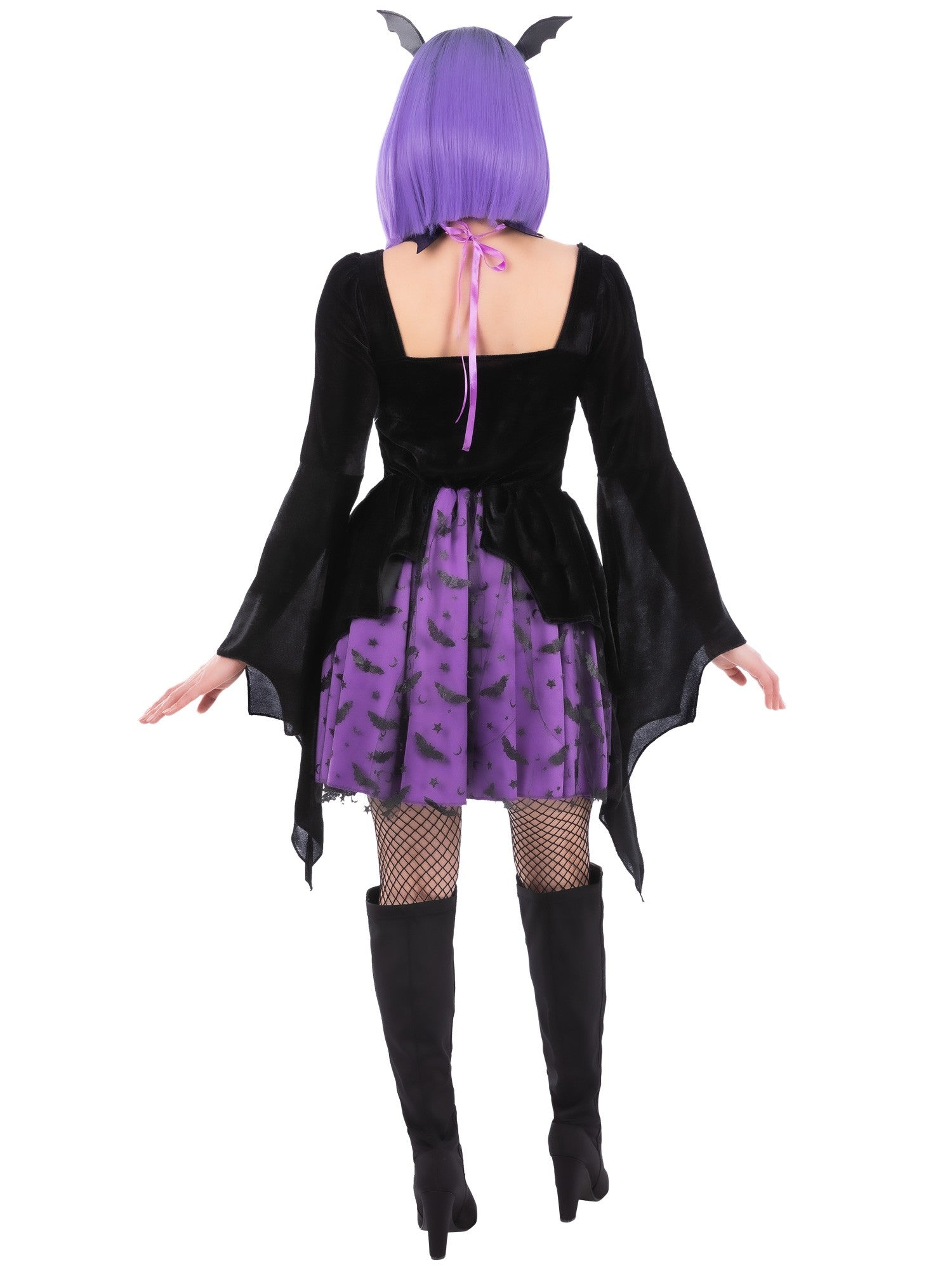 Vampiress Bat Cosplay Costume - Image 4