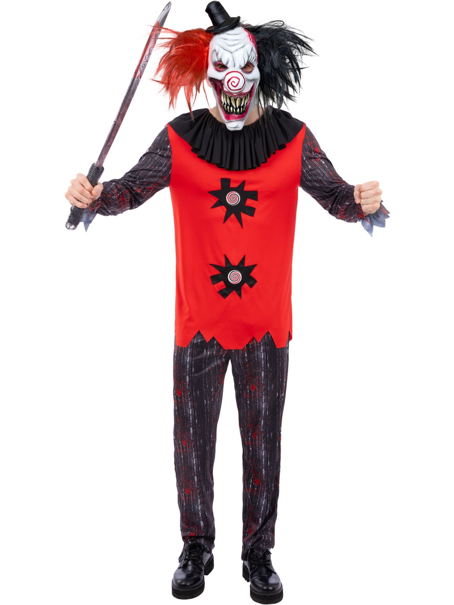 Jester Chuckles Costume, includes mask