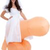 Bride on Inflatable Penis Costume