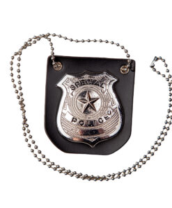 Police Badge on Chain