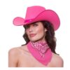Western Cowboy Bandana – Pink (Unisex)