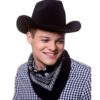 Western Cowboy Bandana – Black (Unisex)