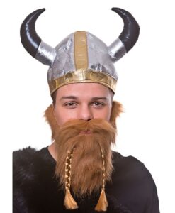 Viking Beard & Moustache – Gingery Brown