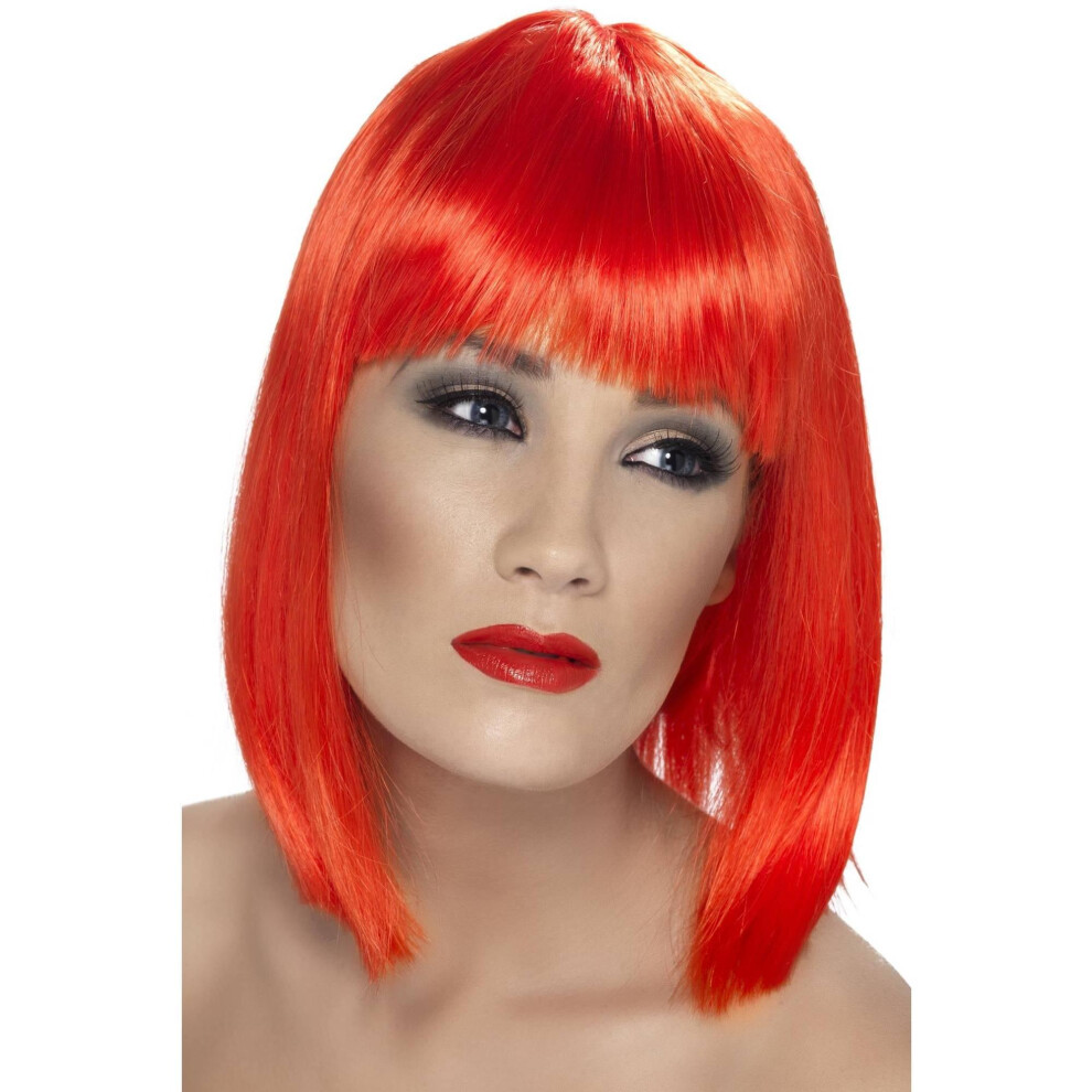 Glam Wig – Short, Blunt Cut with Fringe – 13 Colour Options - Image 12