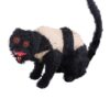 Light-Up Bandaged Black Cat Halloween Decoration – 35cm