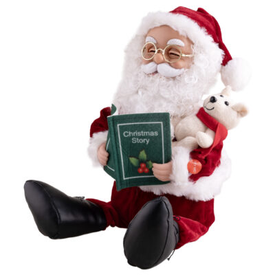Sitting Santa Animatronic – 35cm