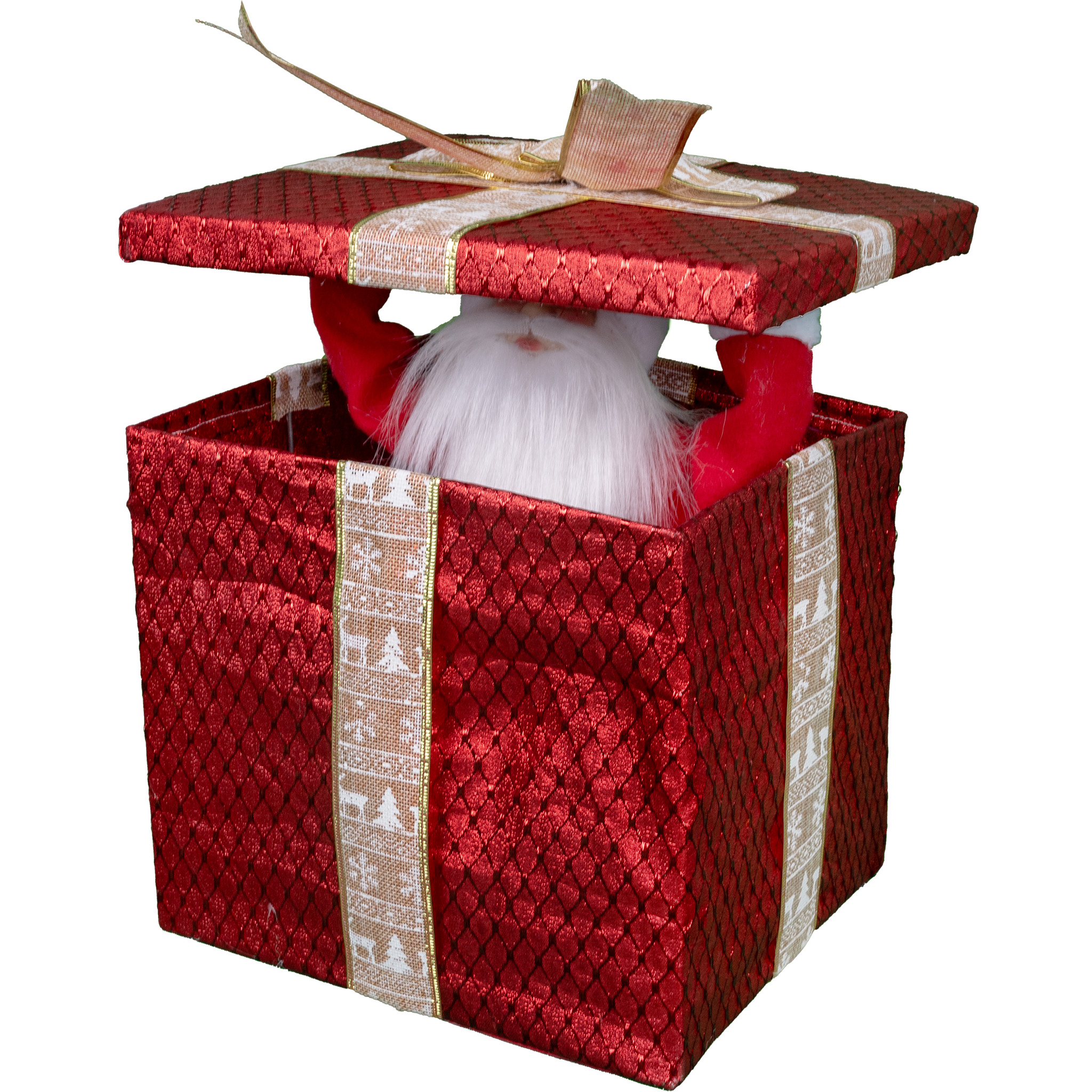 Santa’s Gift Box Animatronic – 27cm
