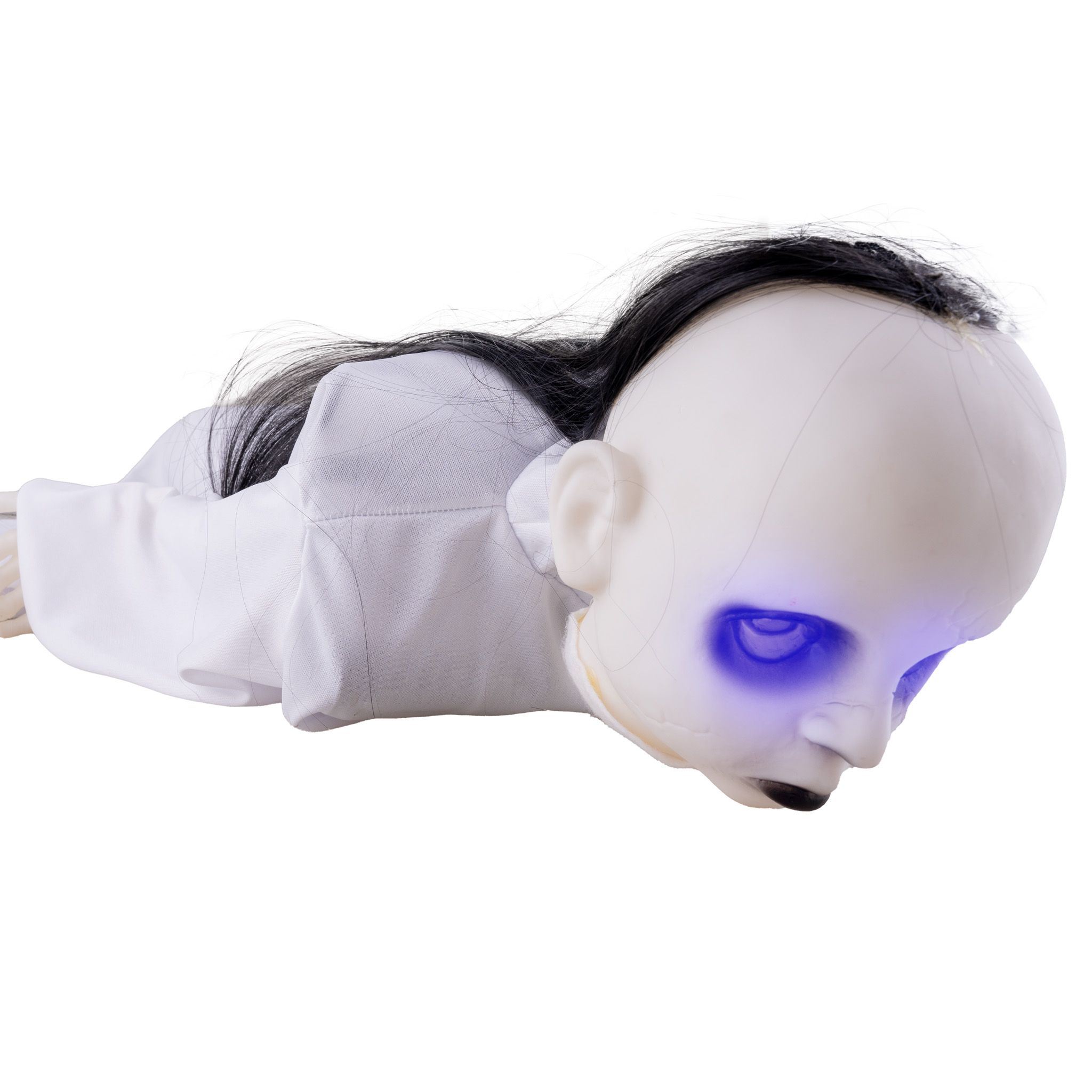 Animated Crawling Girl Halloween Prop
