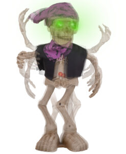 Alternative view of Dancing Skeleton Animatronic – 40cm