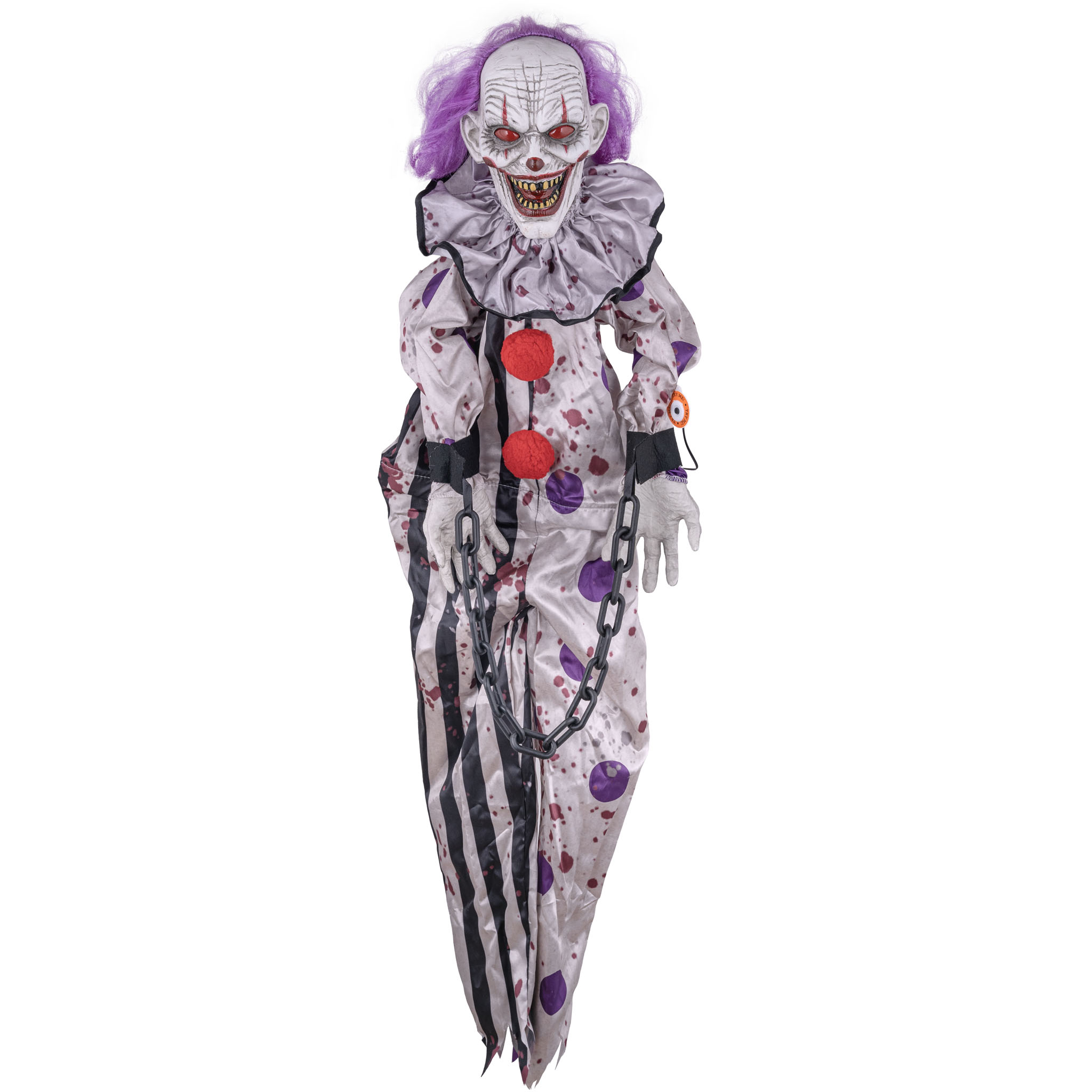 Animated Hanging Shaking Dungeon Clown – 150cm