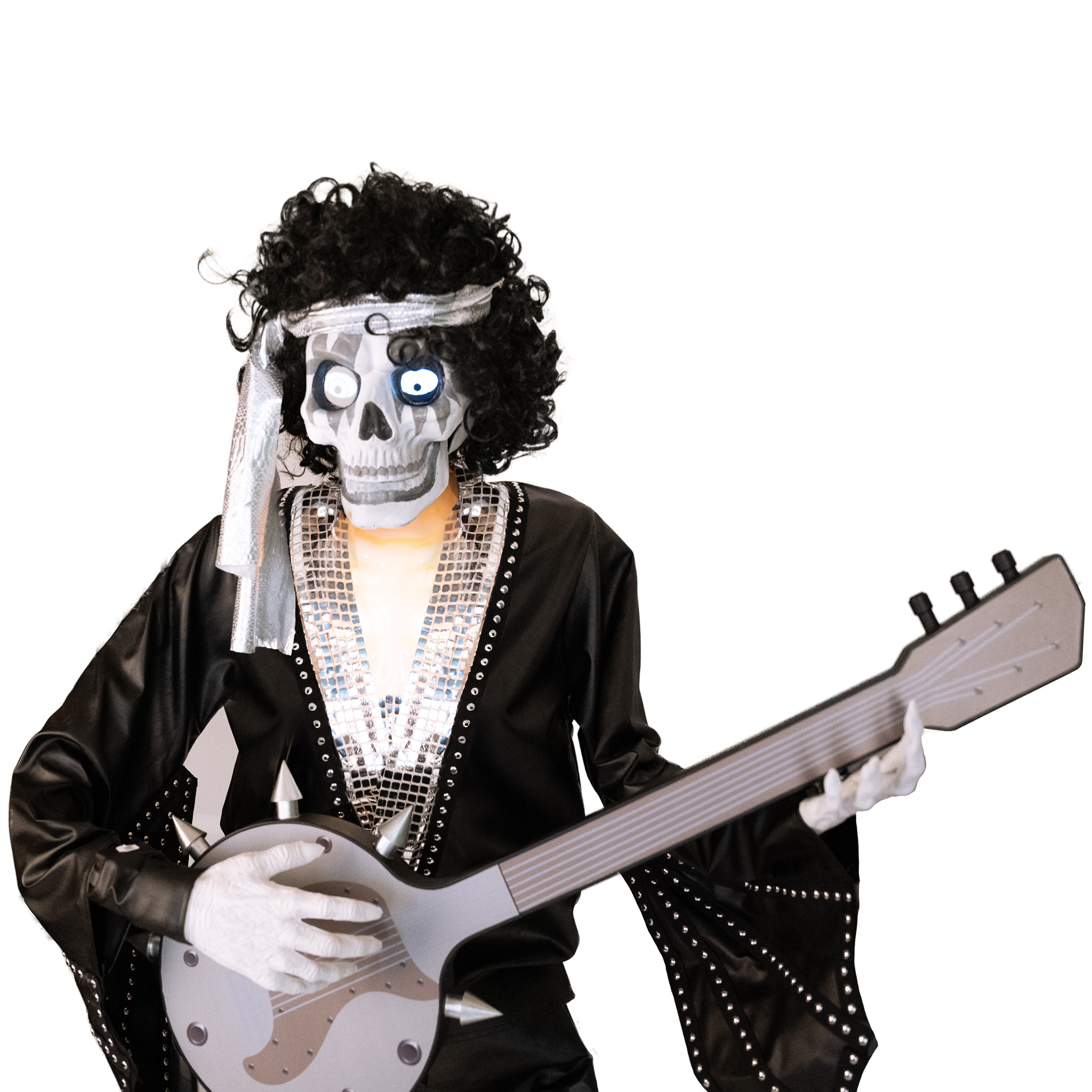 Punk Rock Skeleton Duo Animatronic – 185cm - Image 5