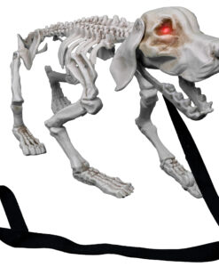 Barking Dog Skeleton Animatronic – 32cm