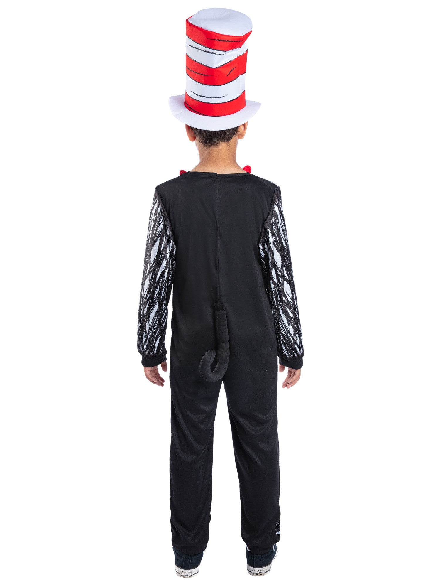 Dr Seuss Cat In The Hat Costume – Children’s Jumpsuit & Hat (Licensed) - Image 4