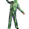 Glow Skeleton Costume – Glow in the Dark All-in-One & Mask