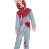Horror “La Boo” Costume – Kids All-in-One, Hood & Mask