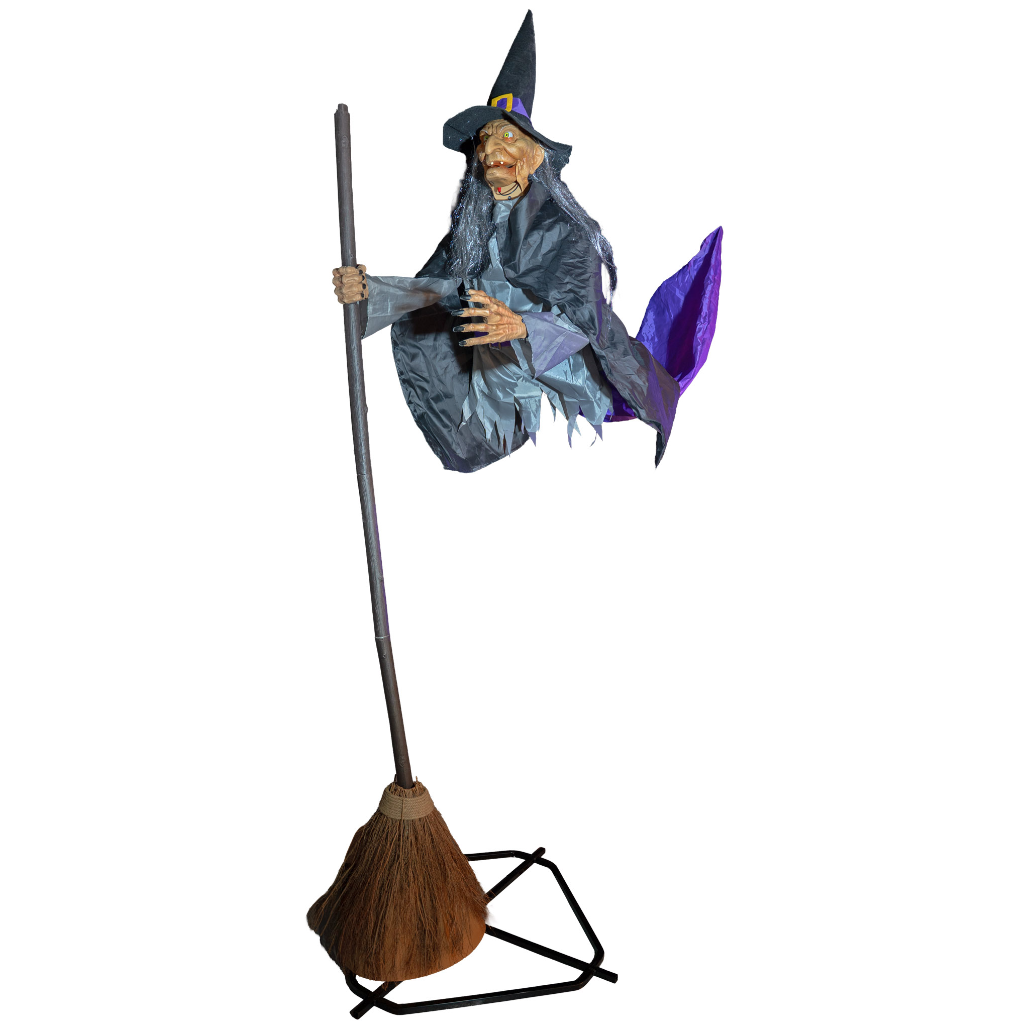 Flying Witch Willa Animatronic – 310cm Giant Halloween Display - Image 2