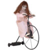 Cycling Cindy Animatronic – 94cm Halloween Decoration