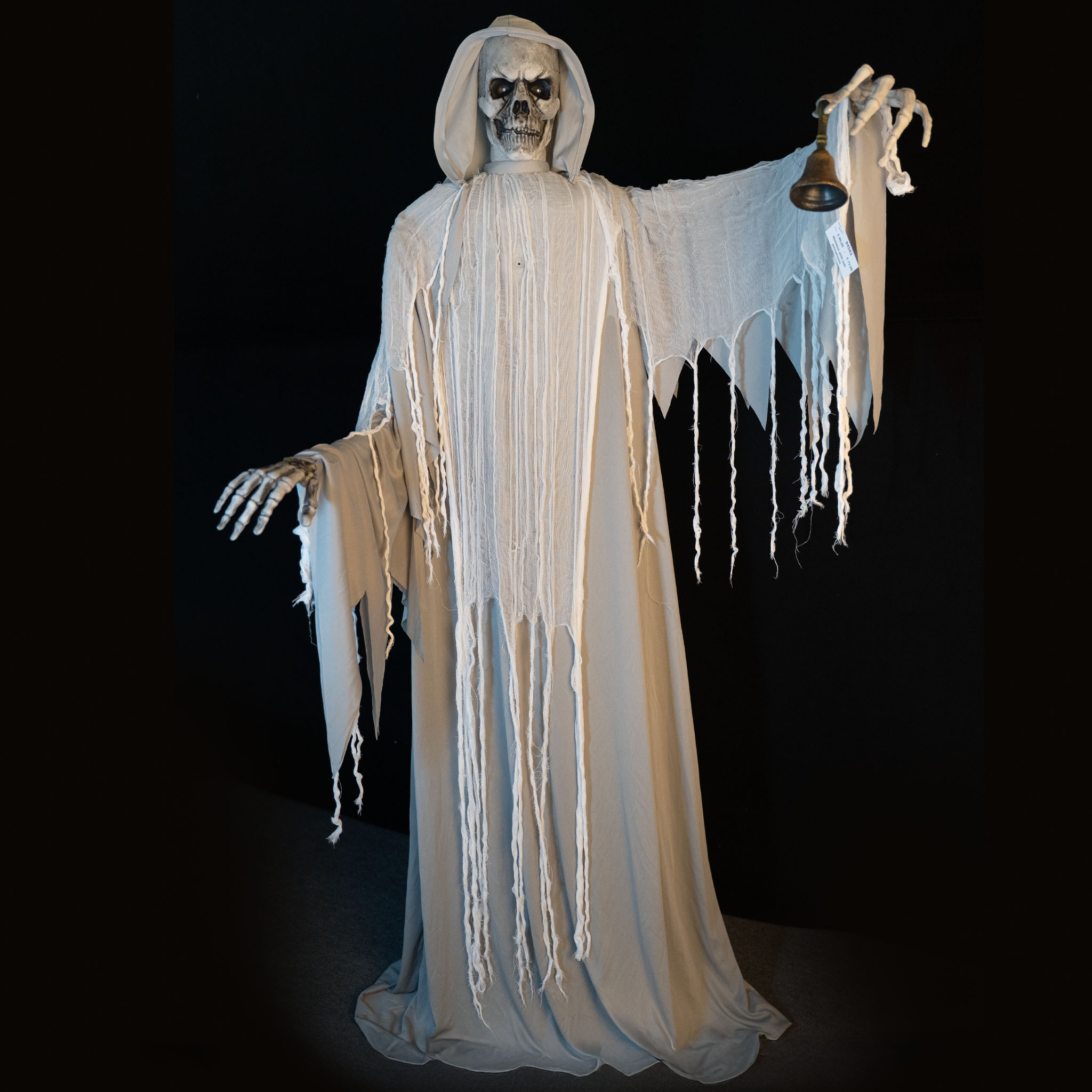 Bell-Ringer Reaper Skeleton Animatronic – 182cm Halloween Decoration