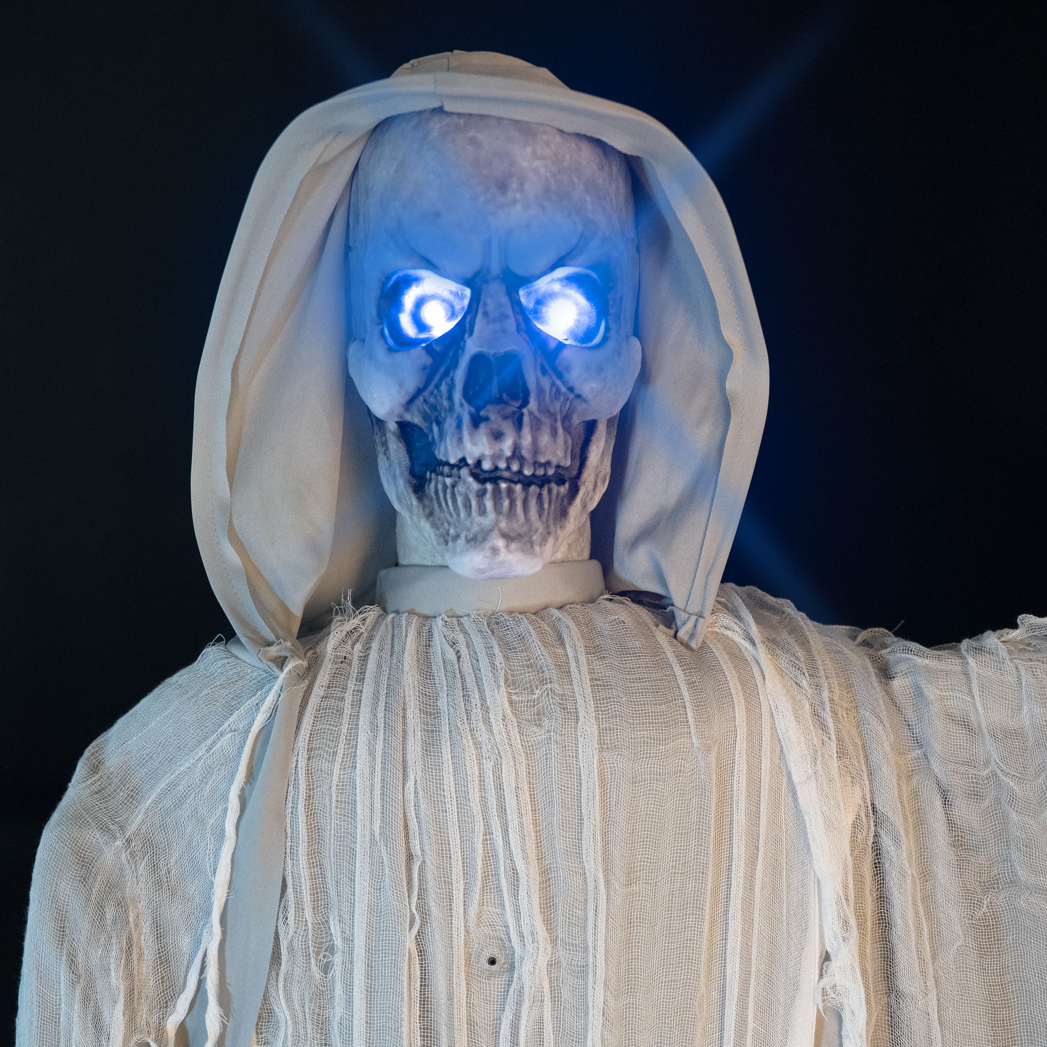 Bell-Ringer Reaper Skeleton Animatronic – 182cm Halloween Decoration - Image 3