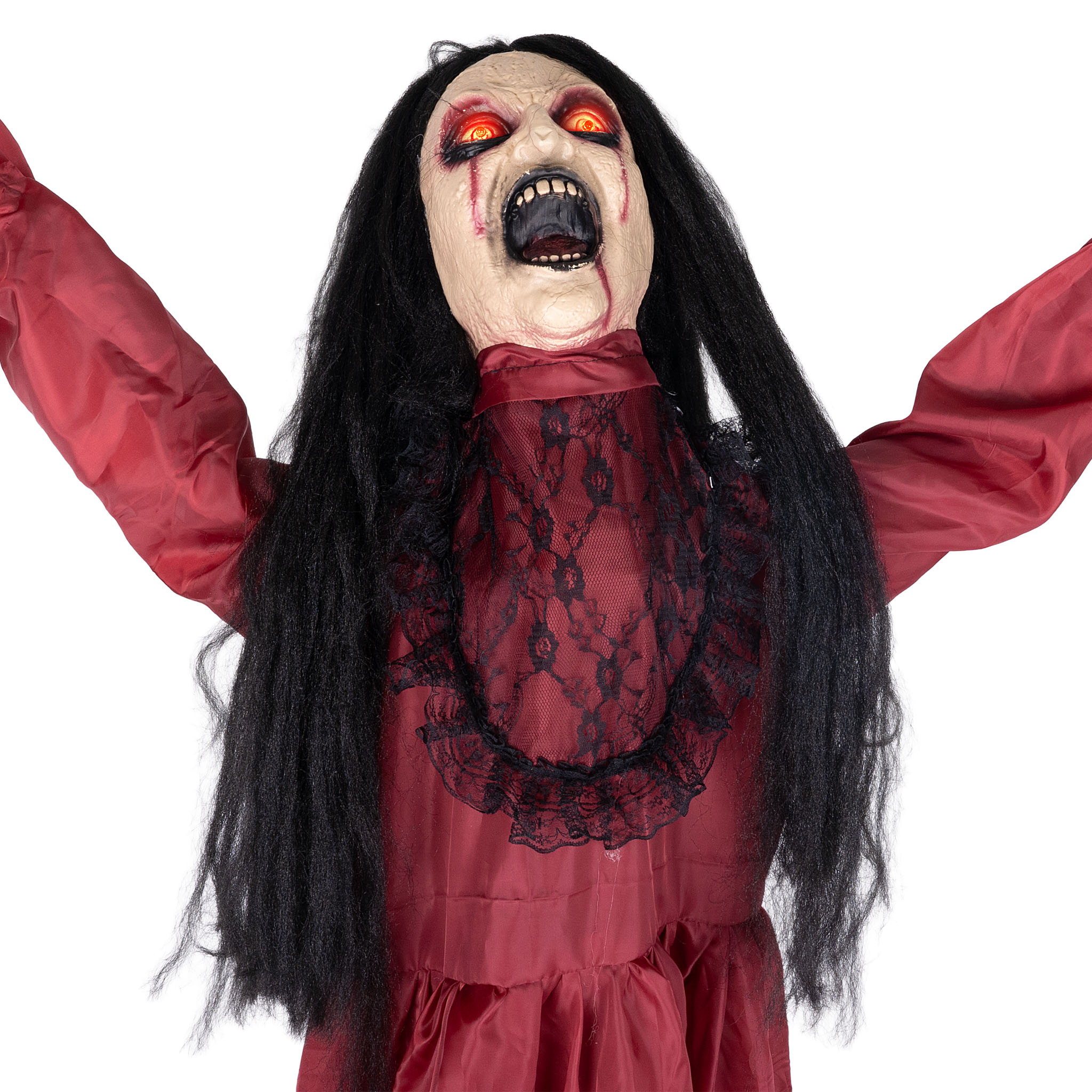 Broken Spine Girl Animatronic – 157cm Halloween Decoration (Pre-Order) - Image 4