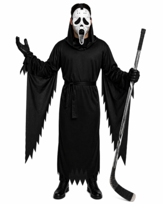 Ghost Face White Hockey Scream Mask / Costume