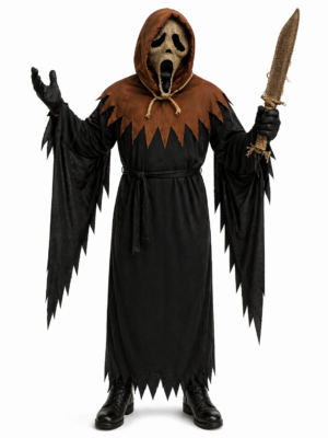 Ghost Face Scarecrow Scream Mask / Costume