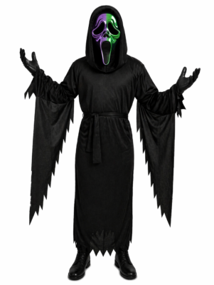 Ghost Face Ombre Chrome Scream Mask / Costume